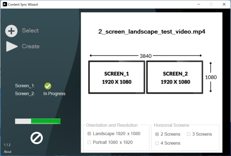 Content Sync Wizard